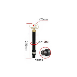 Antenne WiFi connecteur mâle N antenne feuille de trèfle 2,4 GHz GL2425-2 