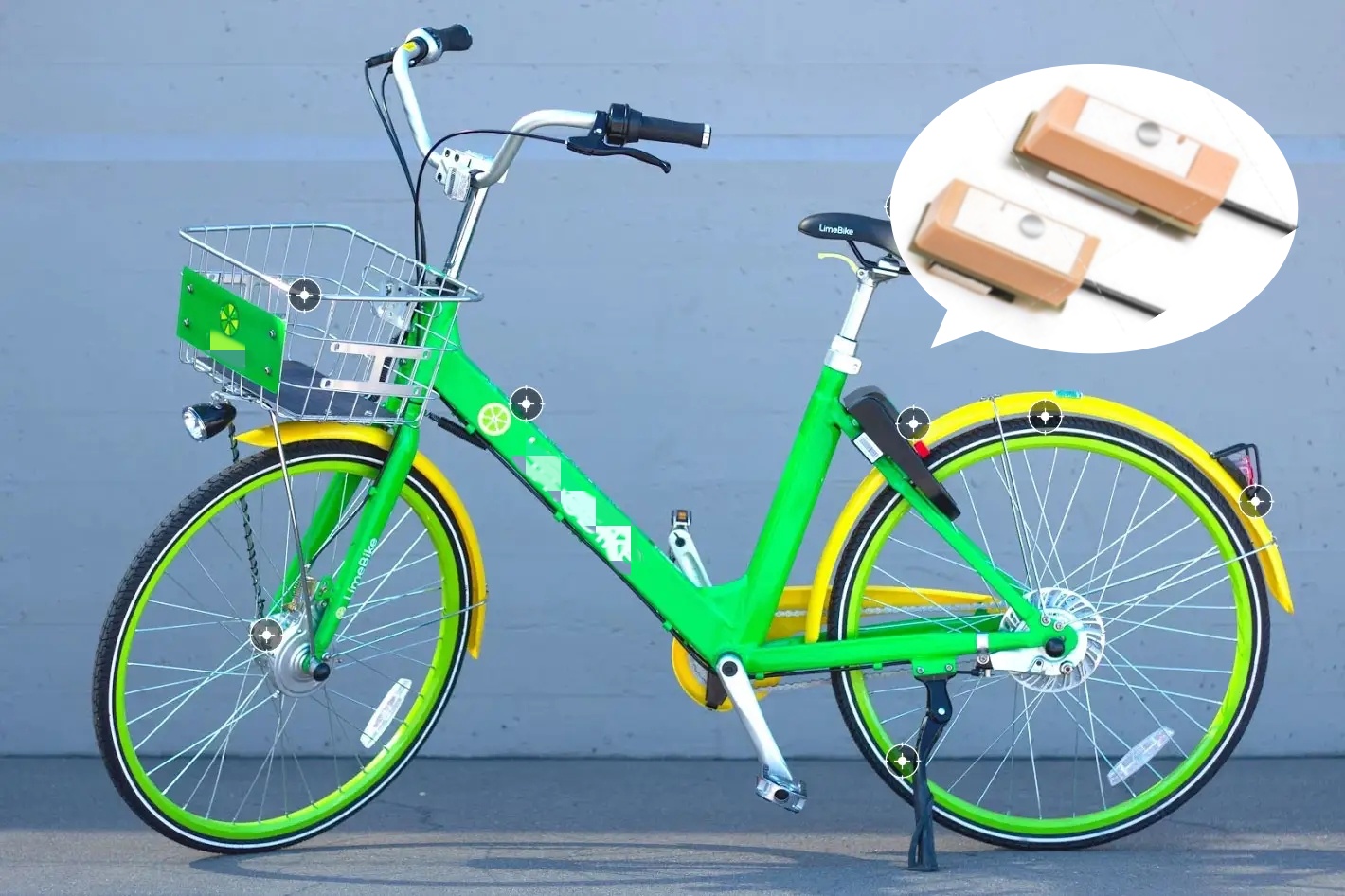 Console de v&eacute;lo partag&eacute;e