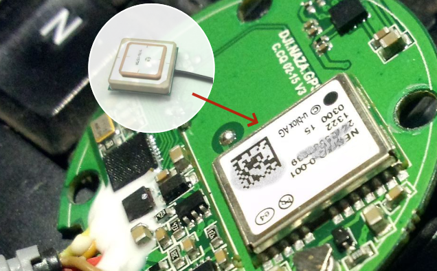 application d'antenne en c&eacute;ramique