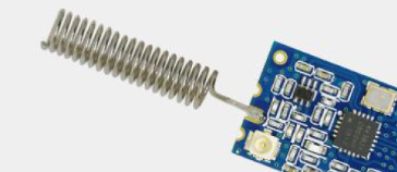 Antenne &agrave; ressort 