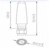 Antenne en caoutchouc plus petite GL-DY403-433 SMA mâle droit 433 MHz