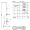 Antenne à base magnétique pleine bande LTE à gain élevé 9dbi GL-DYG835