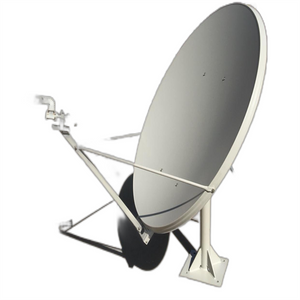 Antenne de station terrienne à antenne fixe en aluminium de 1,2 m NS-SEC-120