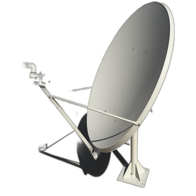 Antenne de station terrienne à antenne fixe en aluminium de 1,2 m NS-SEC-120