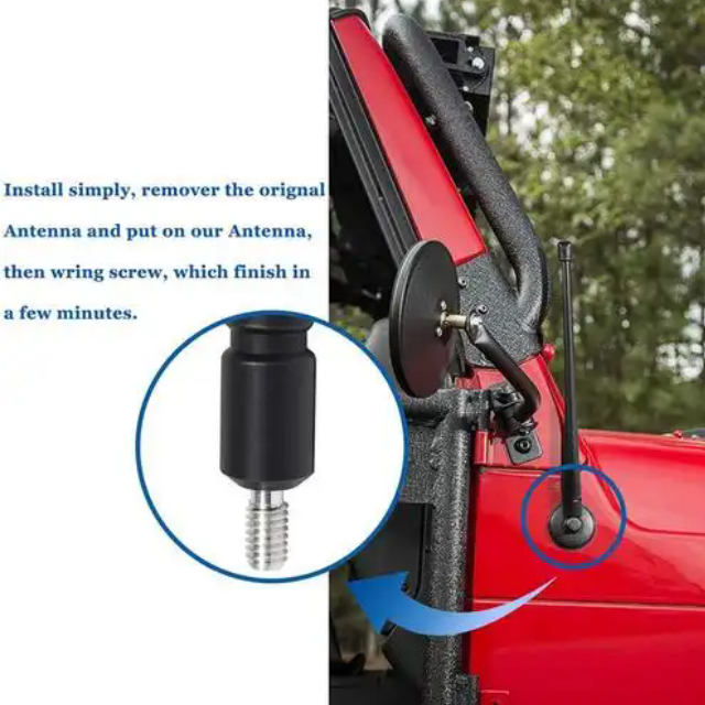 Antenne &agrave; vis 4G pour v&eacute;hicule