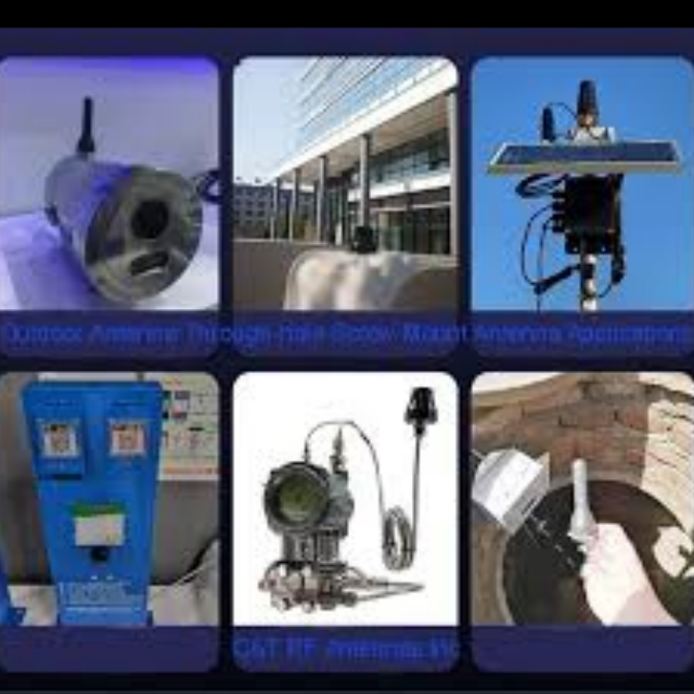 sc&eacute;nario d'application d'antenne &agrave; vis