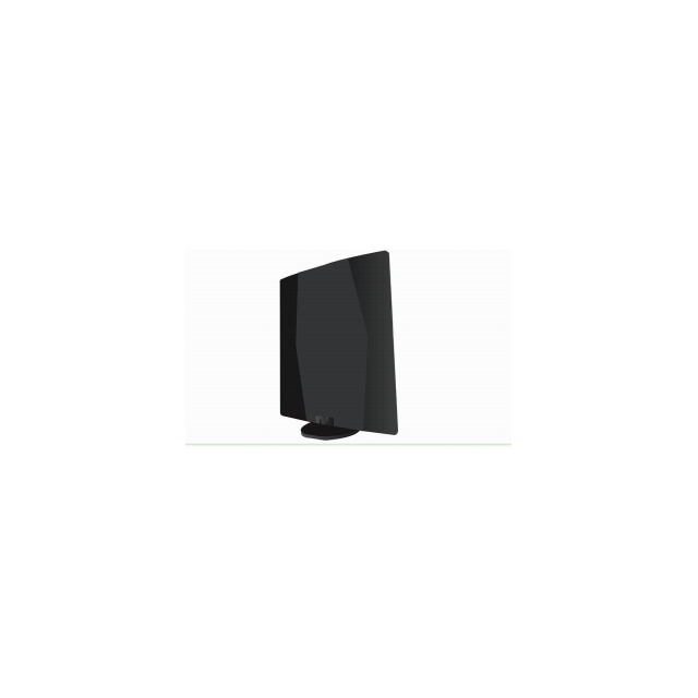 L'antenne TV à gamme de fréquences 470-862 MHz est équipée d'un gain élevé de 24 dBi et d'un rapport avant-arrière ≥ 24 dB.