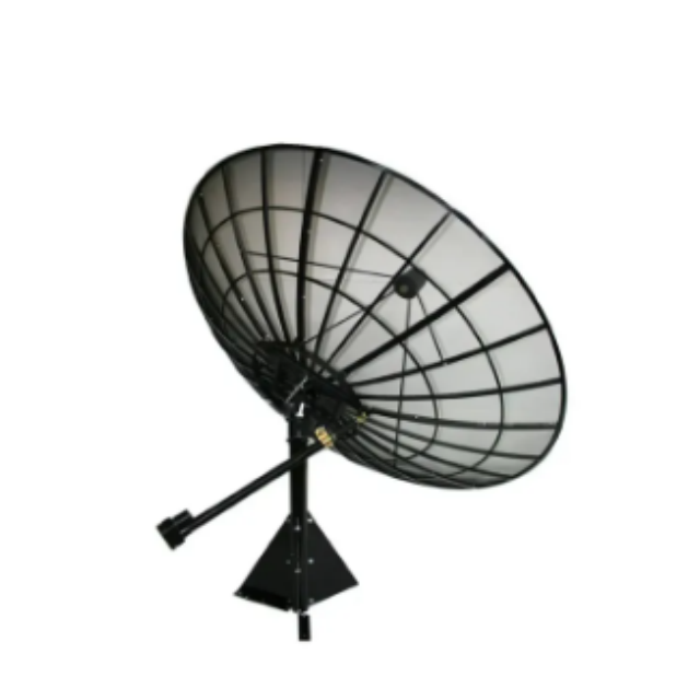 Antenne satellite en maille d'aluminium à gain de bande C de 3 m GL-DYM300 