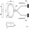 Antenne combinée GNSS et LTE GLB318L