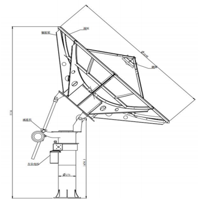 Dessin cot&eacute; 2,4 m