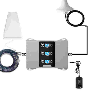 Amplificateur de signal à gain élevé tri-bande à fréquence divisée 900/1800/2100 MHz