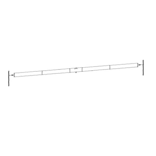  Antenne HF à connecteur femelle UHF dipôle pleine bande 2-30 MHz