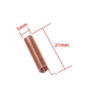 Matériau en cuivre phosphoreux, Gain 3dBi, antenne à ressort 433MHz GL1305