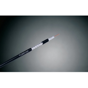 Gaine en PVC noire de câble coaxial de 50Ω 15GHz