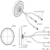 GNSS et double antenne combinée 4G, câble de 2 m Sma mâle GL-DY046LM